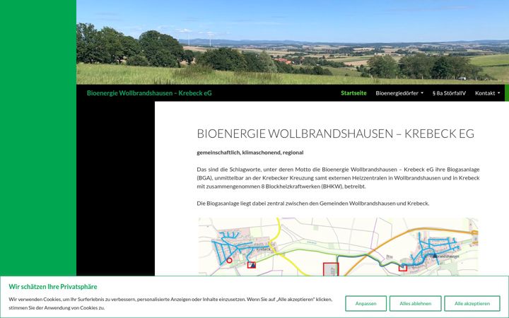 Screenshot of biowk.de