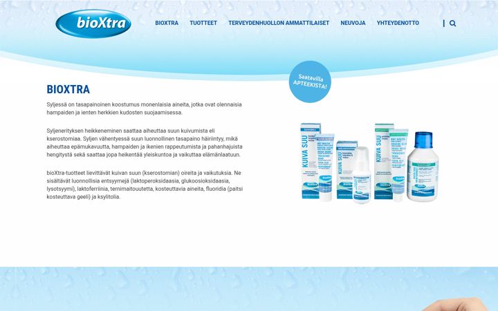 Képernyőkép: bioxtra.fi