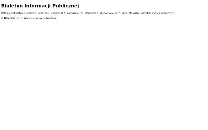 Screenshot of bip.net.pl