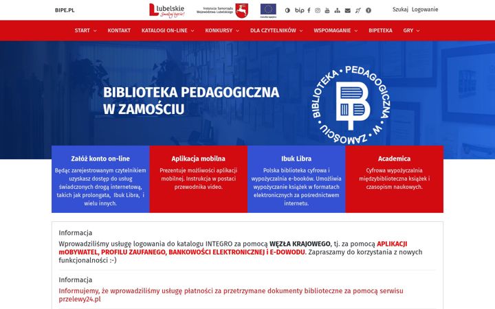Screenshot of bipe.pl