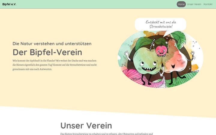 Screenshot of bipfel-verein.de