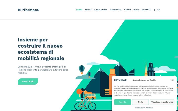 Screenshot of bipformaas.it