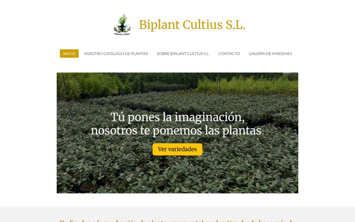 Screenshot of biplantcultius.com