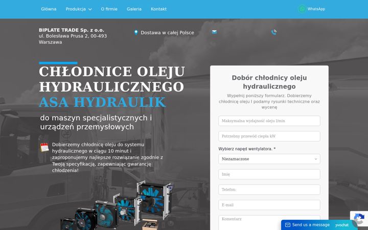 Zrzut ekranu biplate.eu