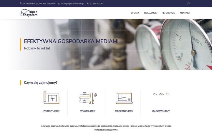 Screenshot of bipro-ecosystem.pl