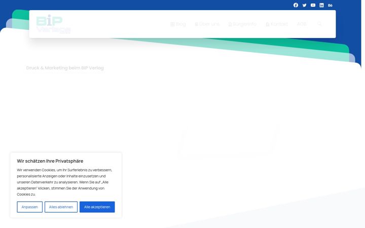 Screenshot ta' bipverlag.com