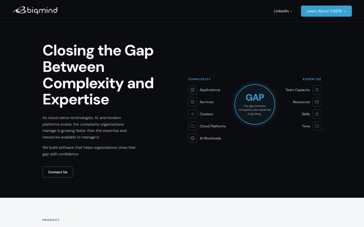 Screenshot of biqmind.com