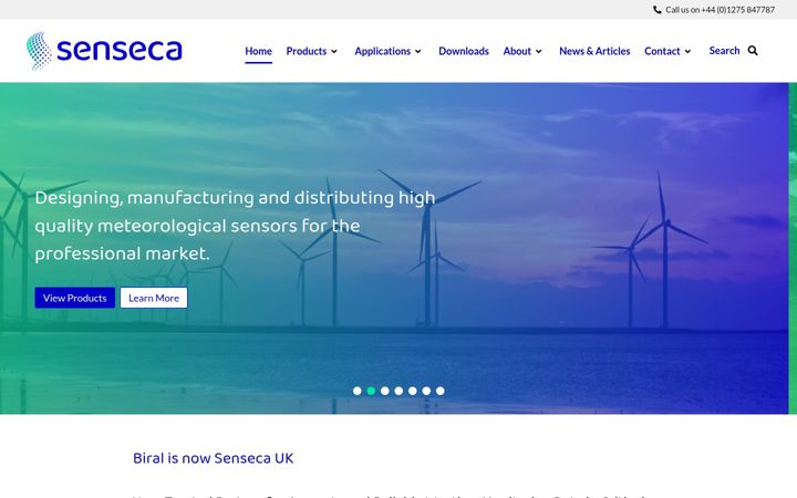 Screenshot of biral.com