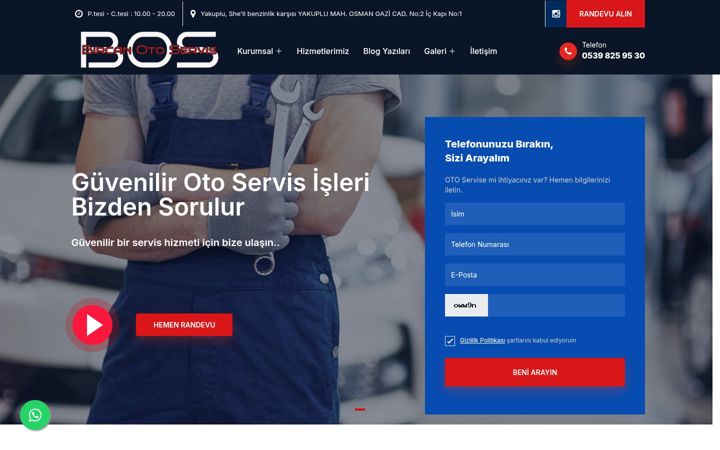 Screenshot von bircanotoservis.com