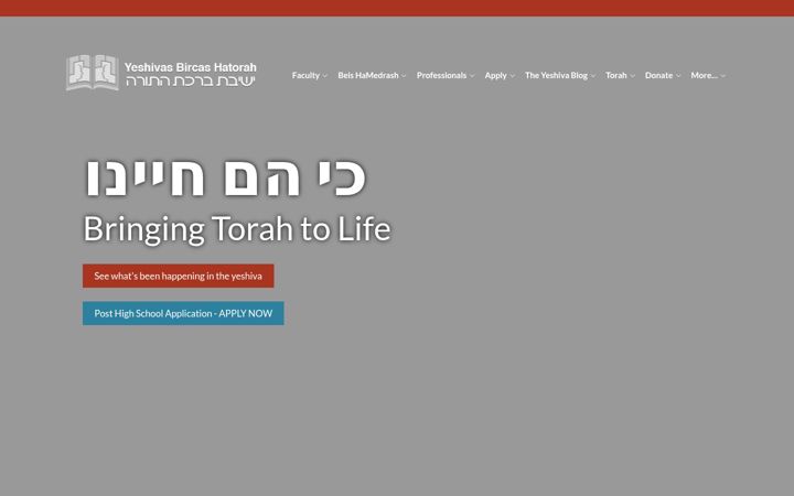 Screenshot of bircas.org