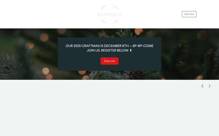 Screenshot of birchandbranches.shop