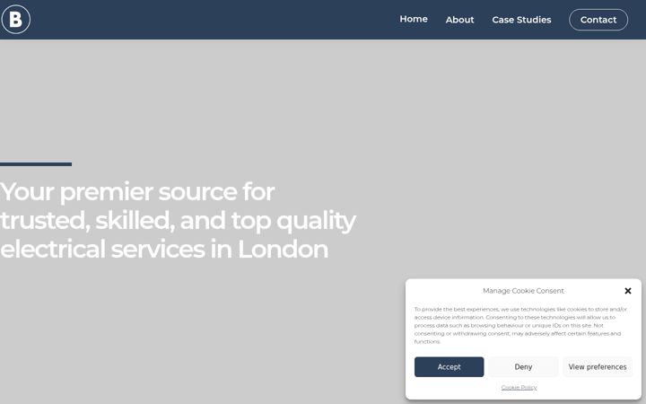 Screenshot von birchelectricalservices.co.uk