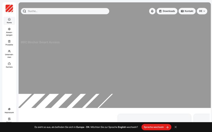 Screenshot von bircher.com