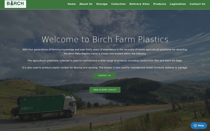 Capture d'écran de birchfarmplastics.co.uk