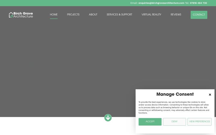 Screenshot of birchgrovearchitecture.com