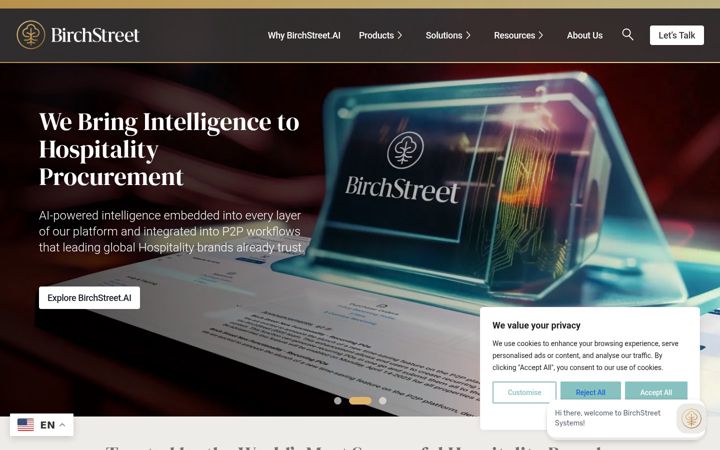 Screenshot of birchstreetsystems.com