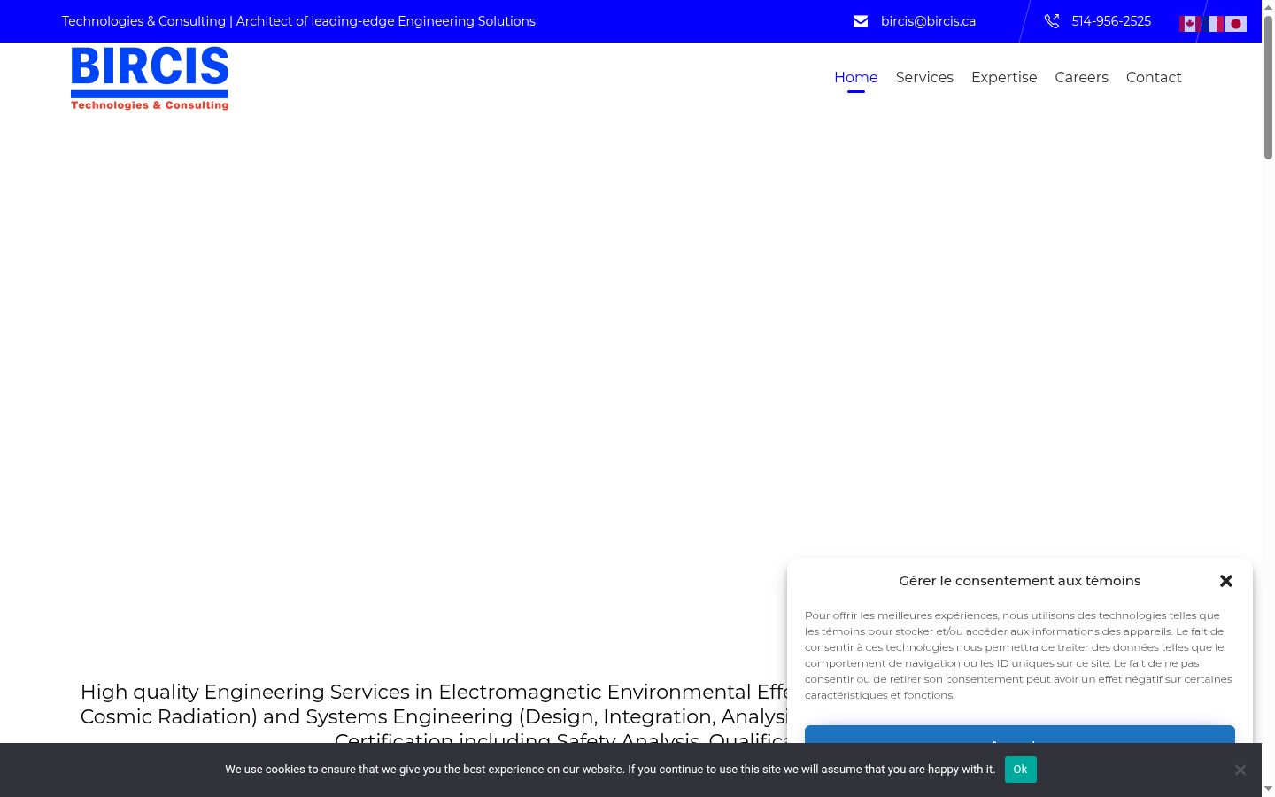 Screenshot des Einwilligungsbanners vor jeglicher Interaktion