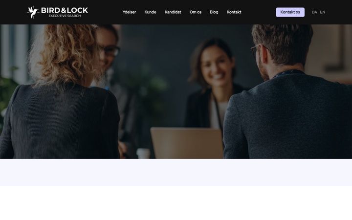 Screenshot of birdandlock.com
