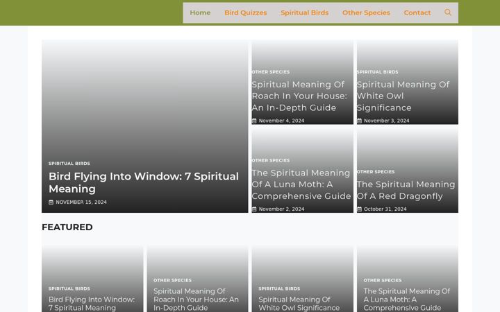 Captura de pantalla de birdexplore.com
