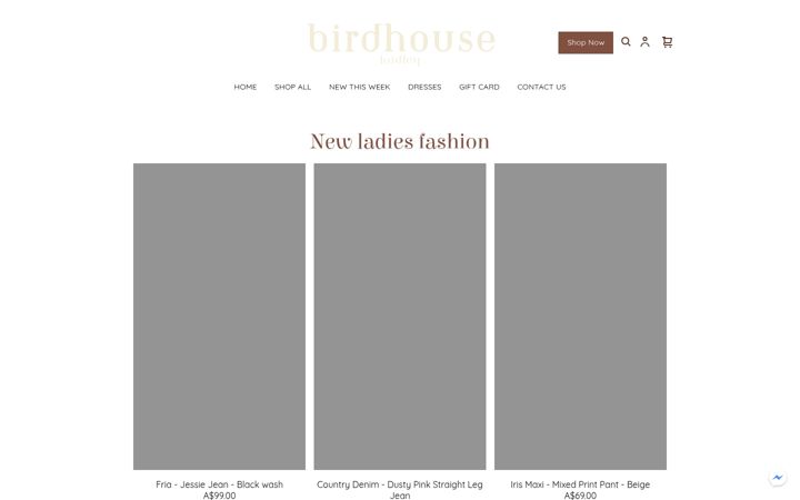 Screenshot of birdhouselaidley.com.au
