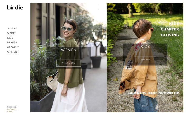 Screenshot of birdievienna.com