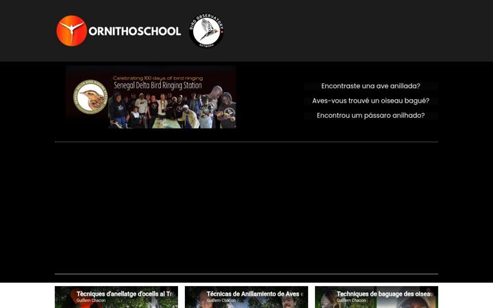 Screenshot von birdingfest.net