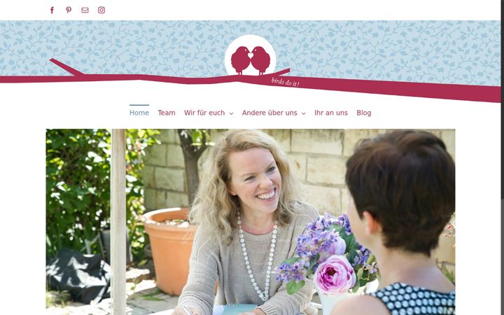 Screenshot von birds-do-it.com