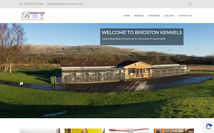 Screenshot of birdstonkennels.co.uk