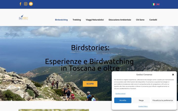 Screenshot of birdstories.it
