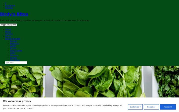 Screenshot of birdyzbites.com