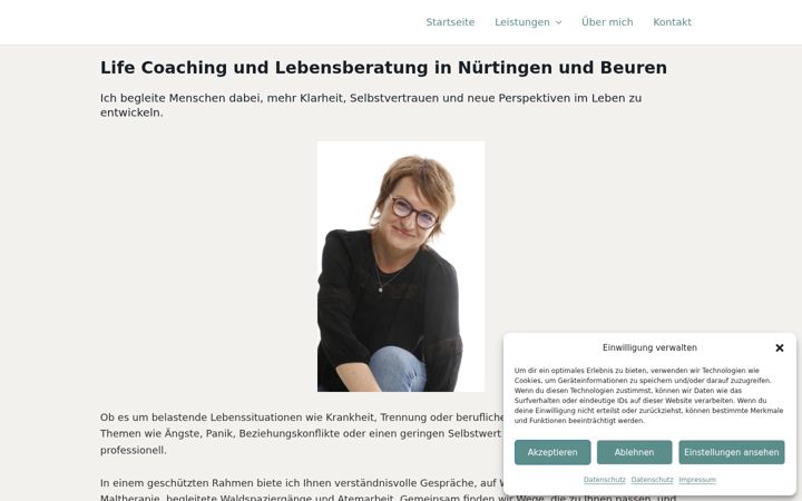 Screenshot of birgit-micklitz.de