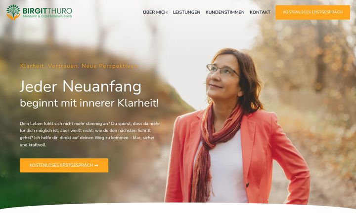 Screenshot of birgit-thuro.de