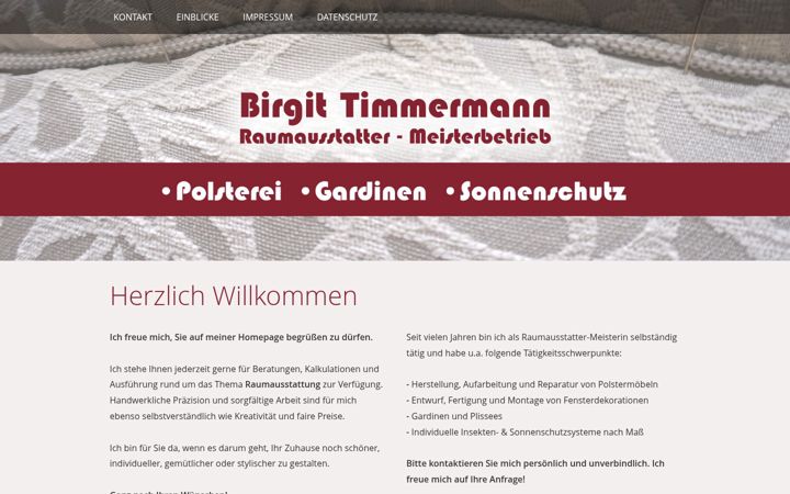 Screenshot of birgit-timmermann.de