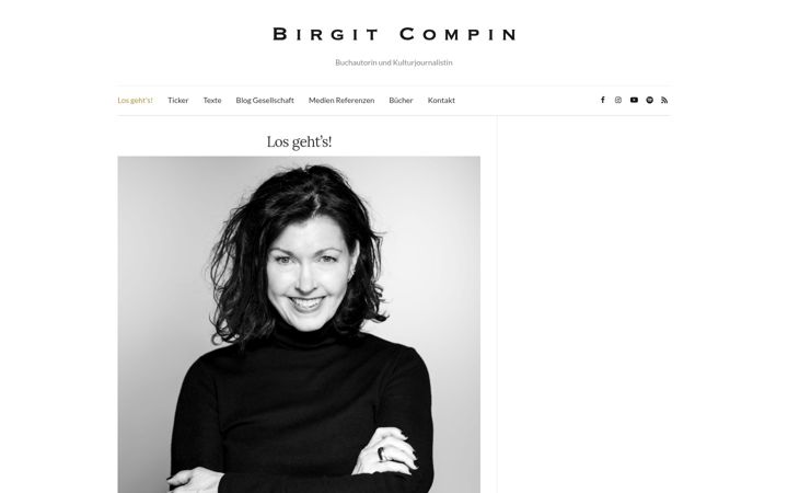 Екранна снимка на birgitcompin.de