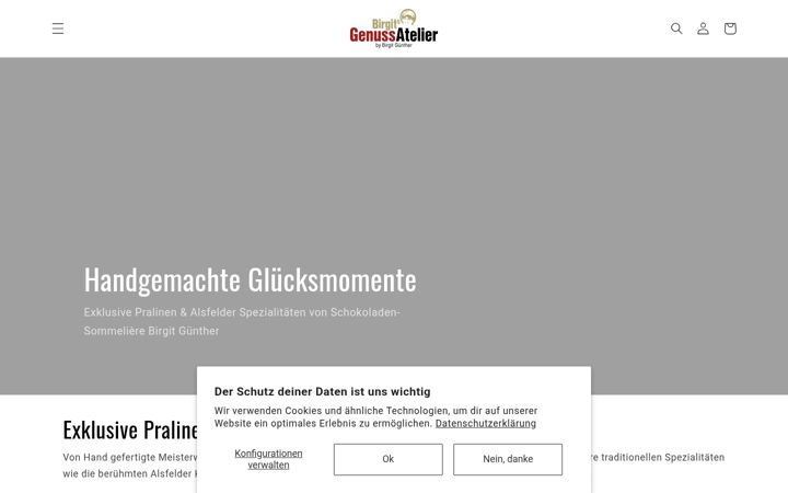 Screenshot of birgitguenther-shop.de