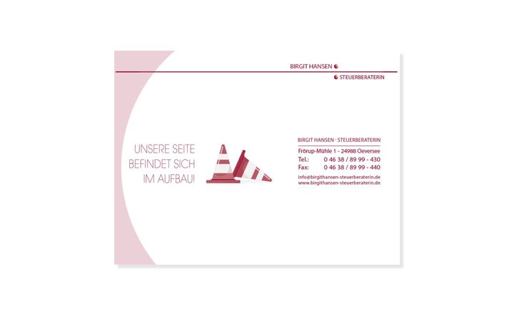 Screenshot of birgithansen-steuerberaterin.de