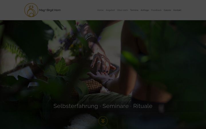 Screenshot of birgithorn.at