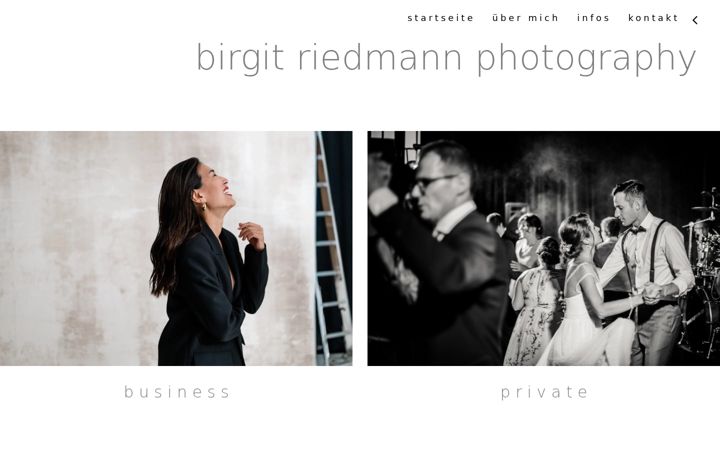 Skærmbillede af birgitriedmann.at