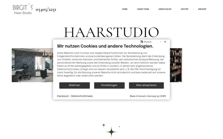 Screenshot of birgits-haarstudio.info