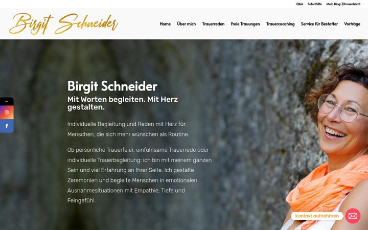 Ekrano kopija birgitschneider.de