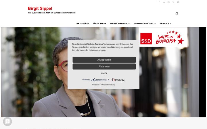 Ekrānuzņēmums no birgitsippel.de
