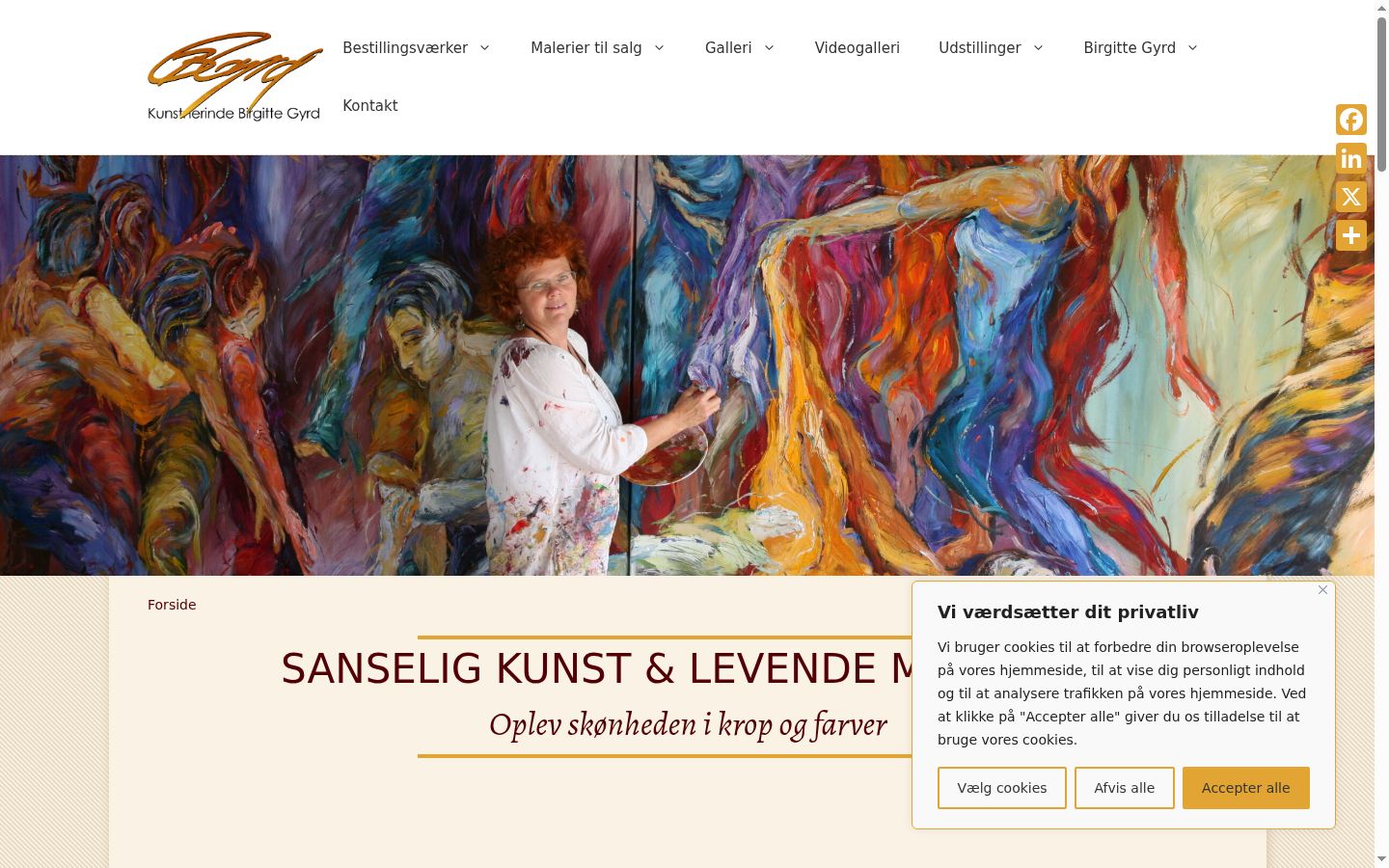 Screenshot tal-banner tal-kunsens muri qabel kwalunkwe interazzjoni