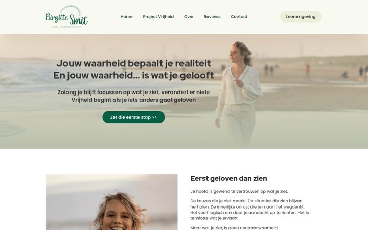 Captura de pantalla de birgittesmit.nl