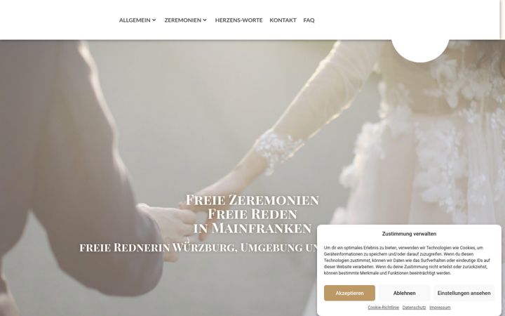Screenshot of birgittsherzensreden.de