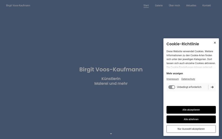 Screenshot of birgitvooskaufmann.de