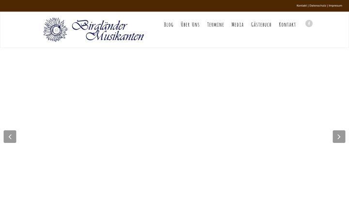 Screenshot of birglaender-musikanten.de