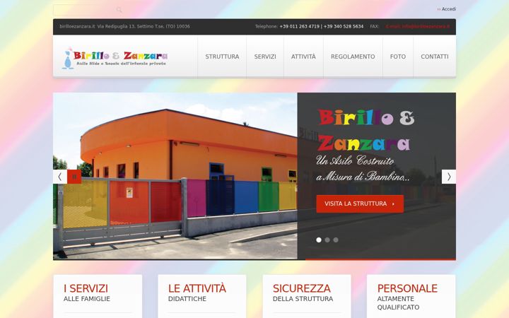Screenshot of birilloezanzara.it