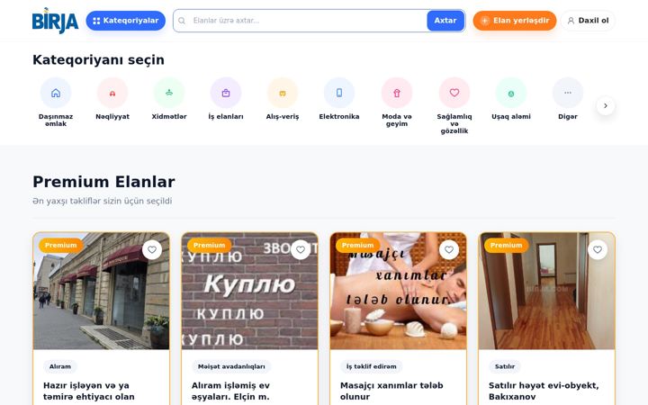 Screenshot of birja.com