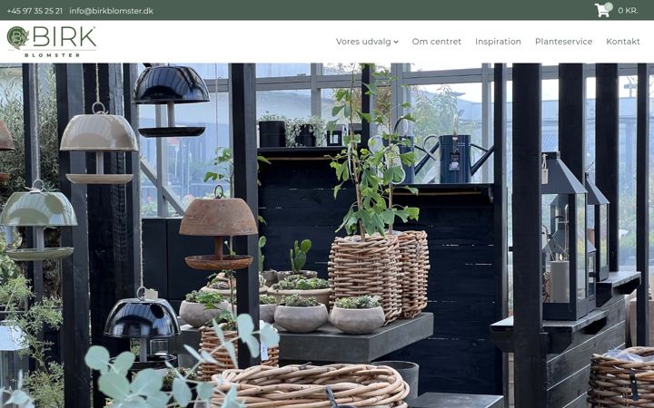 Screenshot of birkblomster.dk