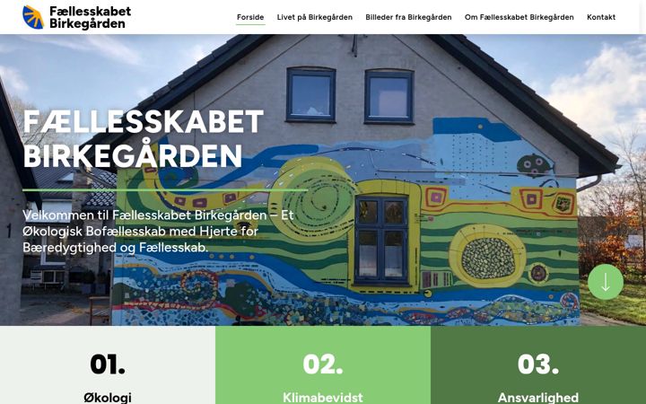 Screenshot of birkegarden.dk